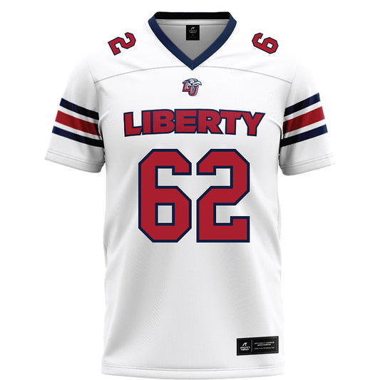 Liberty - NCAA Football : Blake Martin - White Football Jersey-0