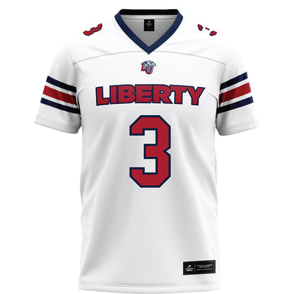 Liberty - NCAA Football : Ashton Whitner - White Football Jersey-0