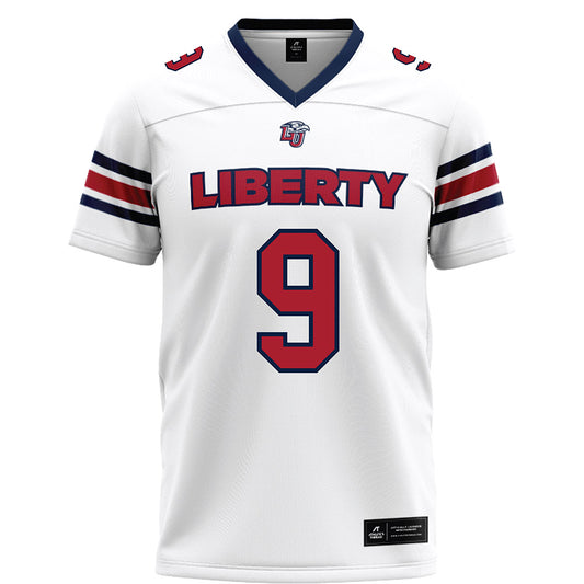 Liberty - NCAA Football : Bryce Randolph - White Football Jersey-0