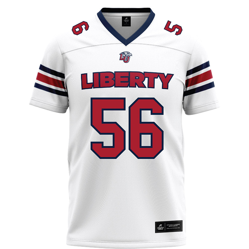 Liberty - NCAA Football : Christian Williams - White Football Jersey-0