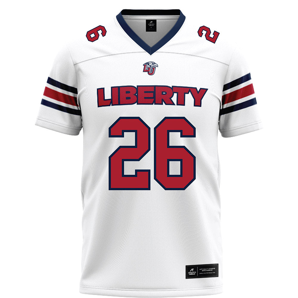 Liberty - NCAA Football : Jaylin Belford - White Football Jersey-0