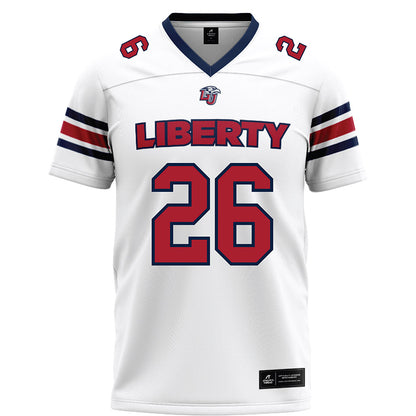Liberty - NCAA Football : Jaylin Belford - White Football Jersey-0
