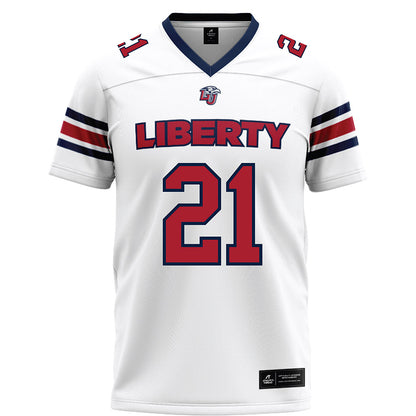 Liberty - NCAA Football : Ashton McShane - White Football Jersey-0
