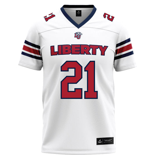 Liberty - NCAA Football : Ashton McShane - White Football Jersey-0