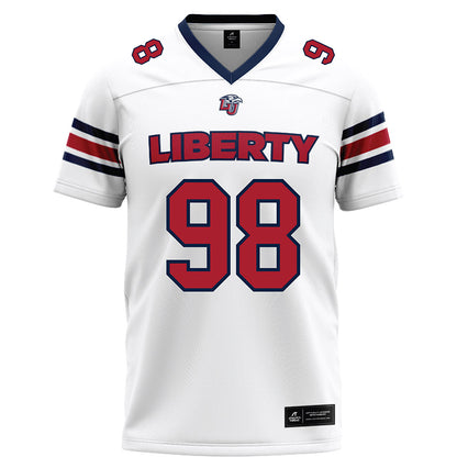 Liberty - NCAA Football : Austin Tremblay - White Football Jersey-0