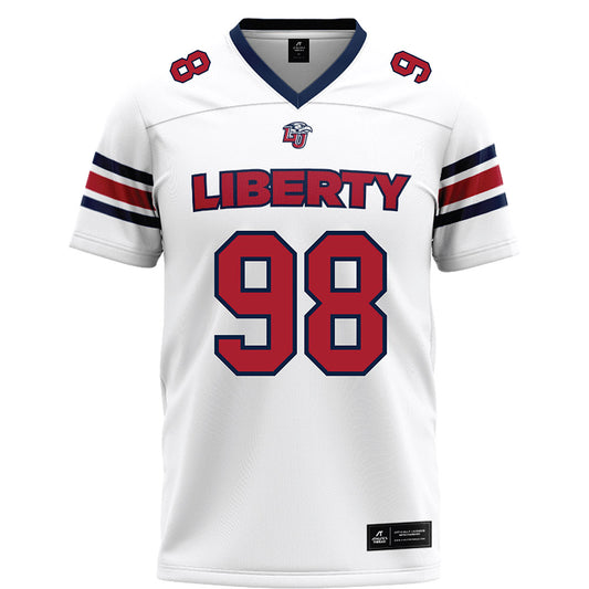 Liberty - NCAA Football : Austin Tremblay - White Football Jersey-0
