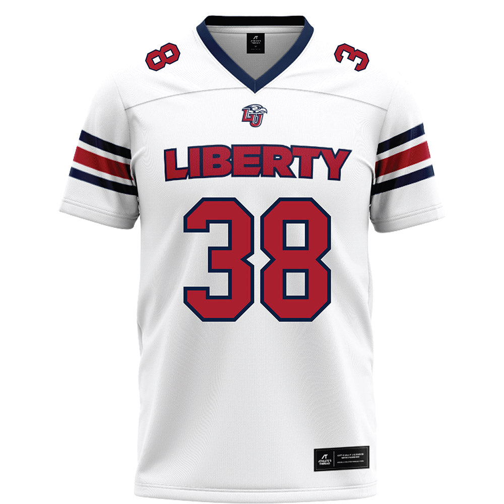 Liberty - NCAA Football : Tre Lawing - White Football Jersey-0
