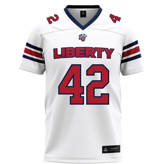 Liberty - NCAA Football : Chase Reeves - White Football Jersey-0