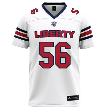 Liberty - NCAA Football : Christian Williams - White Premium Football Jersey-0