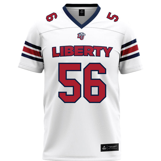 Liberty - NCAA Football : Christian Williams - White Premium Football Jersey-0