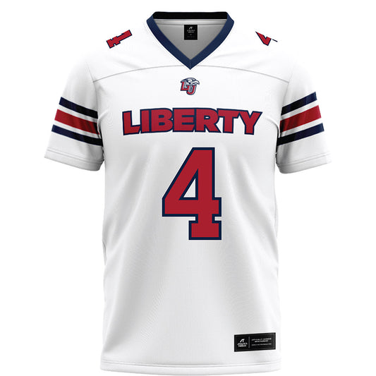 Liberty - NCAA Football : Kam Davis - White Football Jersey-0