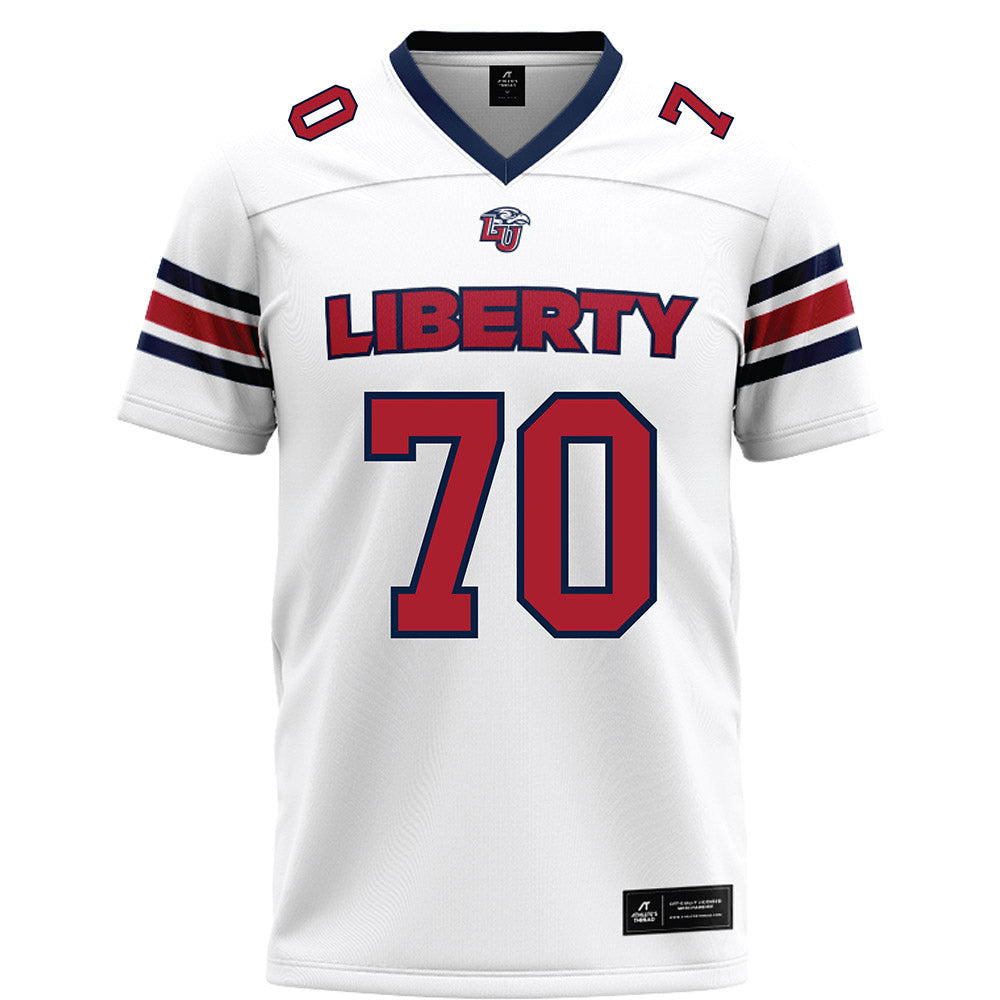 Liberty - NCAA Football : Austin Anderson - White Football Jersey-0
