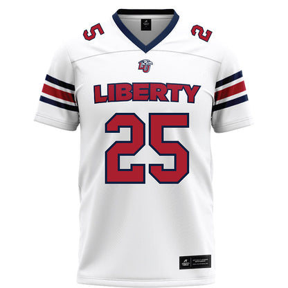 Liberty - NCAA Football : Jaleel Parker - White Football Jersey-0