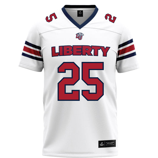 Liberty - NCAA Football : Jaleel Parker - White Football Jersey-0