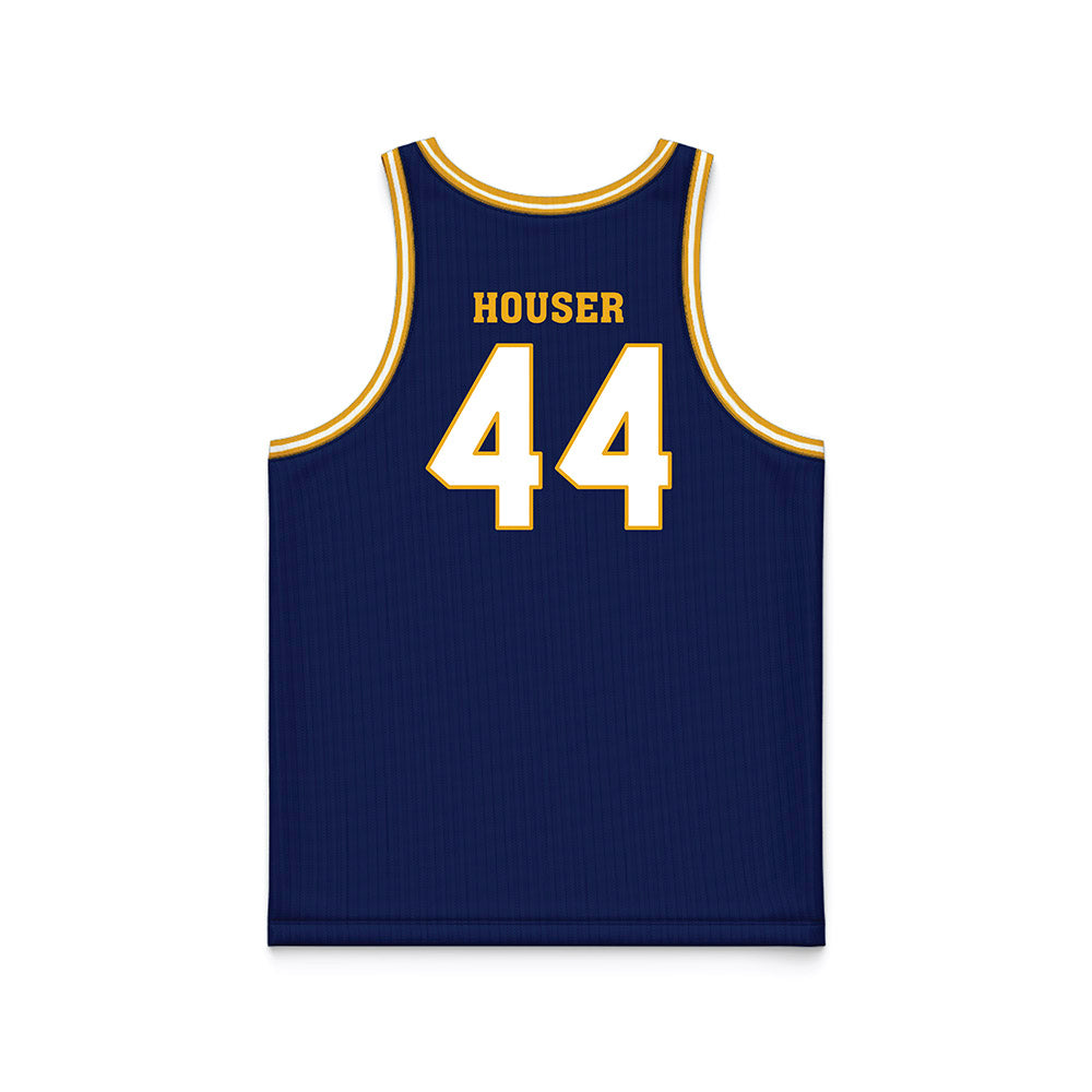 UTC - NCAA Men's Basketball : Tyler Houser - Navy Basketball Jersey-1