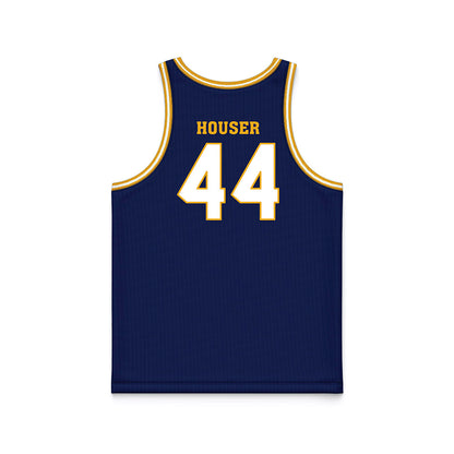 UTC - NCAA Men's Basketball : Tyler Houser - Navy Basketball Jersey-1