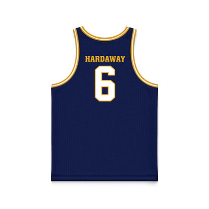 UTC - NCAA Men's Basketball : Caleb Hardaway - Navy Basketball Jersey-1