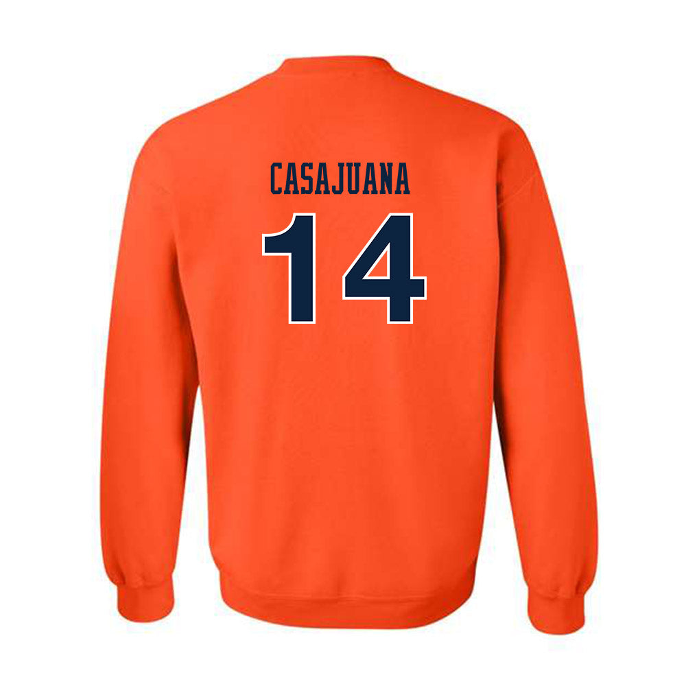 Auburn - NCAA Women's Soccer : Clara Casajuana - Replica Shersey Crewneck Sweatshirt-1