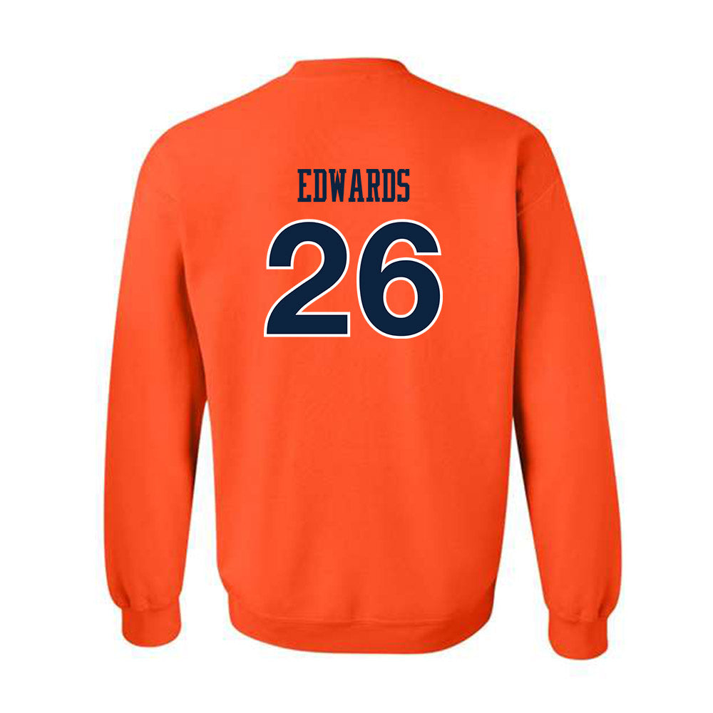 Auburn - NCAA Women's Soccer : Emily Edwards - Replica Shersey Crewneck Sweatshirt-1