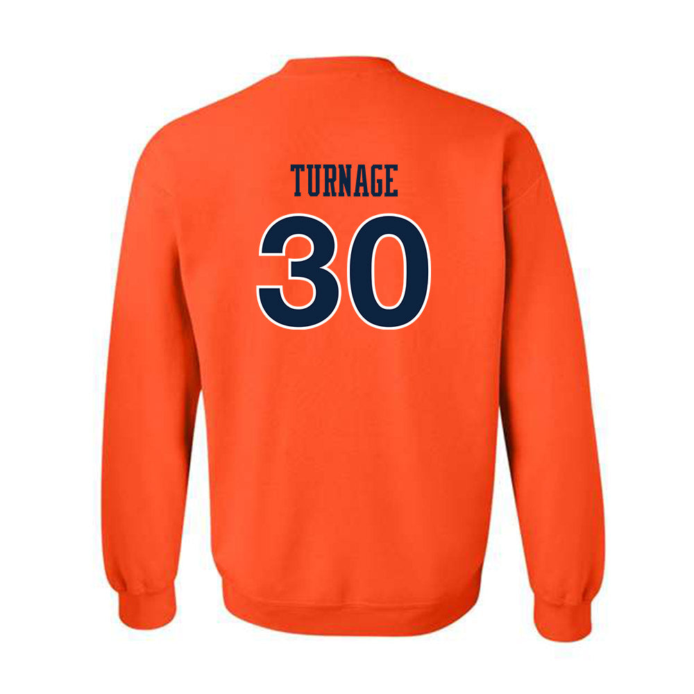 Auburn - NCAA Women's Soccer : Tahirah Turnage - Replica Shersey Crewneck Sweatshirt-1