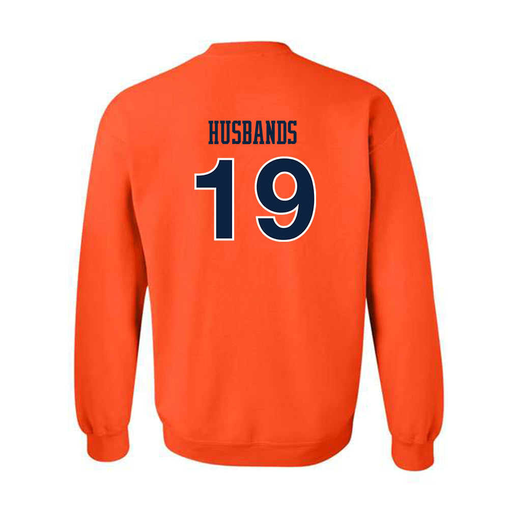 Auburn - NCAA Women's Soccer : Kennedy Husbands - Replica Shersey Crewneck Sweatshirt-1