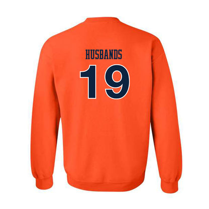 Auburn - NCAA Women's Soccer : Kennedy Husbands - Replica Shersey Crewneck Sweatshirt-1