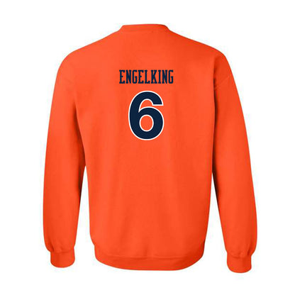 Auburn - NCAA Women's Soccer : Holly Engelking - Replica Shersey Crewneck Sweatshirt-1