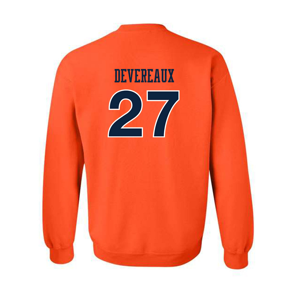 Auburn - NCAA Women's Soccer : Lileah Devereaux - Replica Shersey Crewneck Sweatshirt-1