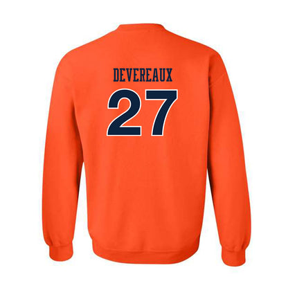 Auburn - NCAA Women's Soccer : Lileah Devereaux - Replica Shersey Crewneck Sweatshirt-1