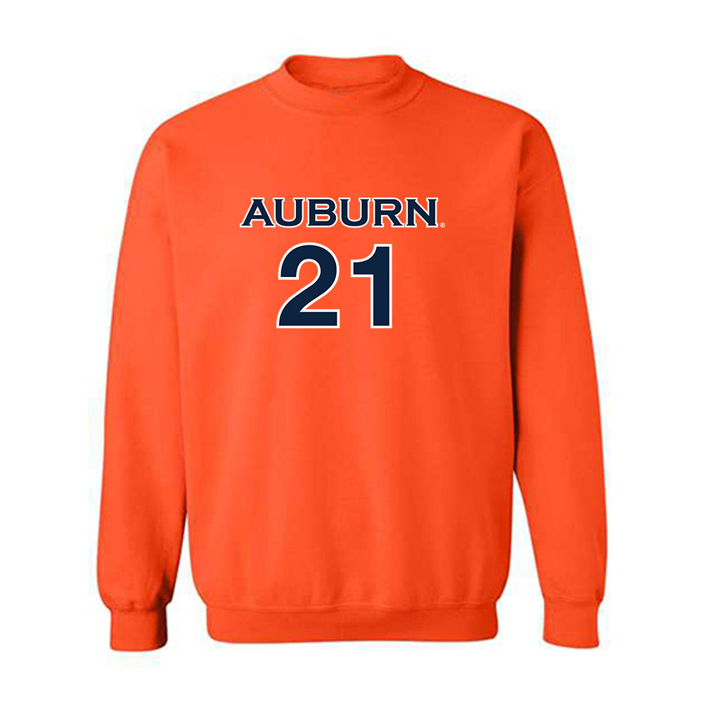 Auburn - NCAA Women's Soccer : Emma Musiek - Replica Shersey Crewneck Sweatshirt-0