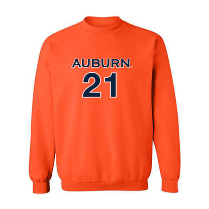 Auburn - NCAA Women's Soccer : Emma Musiek - Replica Shersey Crewneck Sweatshirt-0