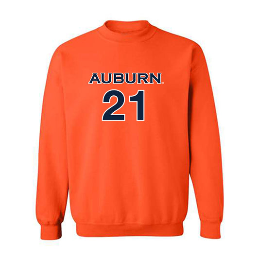 Auburn - NCAA Women's Soccer : Emma Musiek - Replica Shersey Crewneck Sweatshirt-0