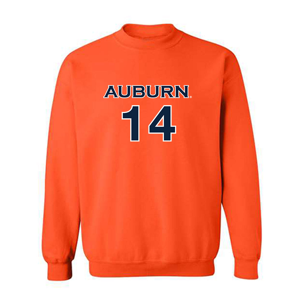 Auburn - NCAA Women's Soccer : Clara Casajuana - Replica Shersey Crewneck Sweatshirt-0