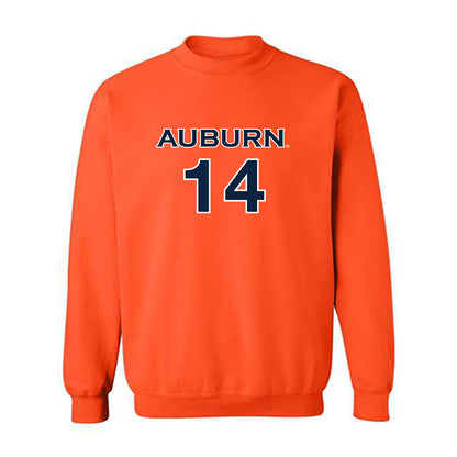Auburn - NCAA Women's Soccer : Clara Casajuana - Replica Shersey Crewneck Sweatshirt-0