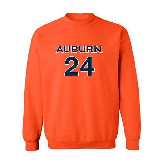 Auburn - NCAA Women's Soccer : Aurora Gaines - Replica Shersey Crewneck Sweatshirt-0