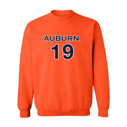 Auburn - NCAA Women's Soccer : Kennedy Husbands - Replica Shersey Crewneck Sweatshirt-0