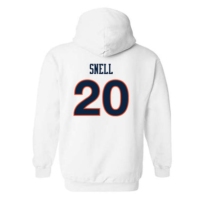 Auburn - NCAA Women's Soccer : Kylie Snell - Replica Shersey Hooded Sweatshirt-1