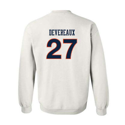 Auburn - NCAA Women's Soccer : Lileah Devereaux - Replica Shersey Crewneck Sweatshirt-1