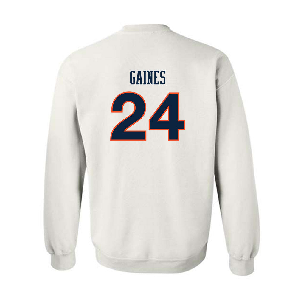 Auburn - NCAA Women's Soccer : Aurora Gaines - Replica Shersey Crewneck Sweatshirt-1