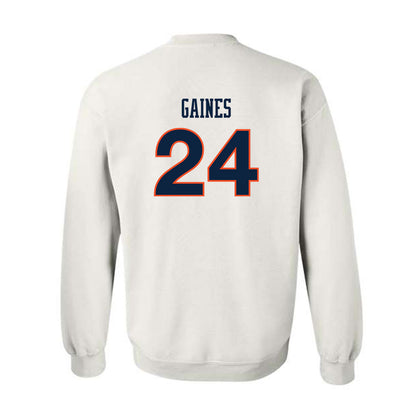 Auburn - NCAA Women's Soccer : Aurora Gaines - Replica Shersey Crewneck Sweatshirt-1