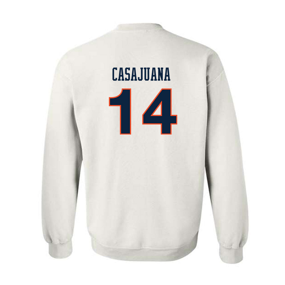 Auburn - NCAA Women's Soccer : Clara Casajuana - Replica Shersey Crewneck Sweatshirt-1
