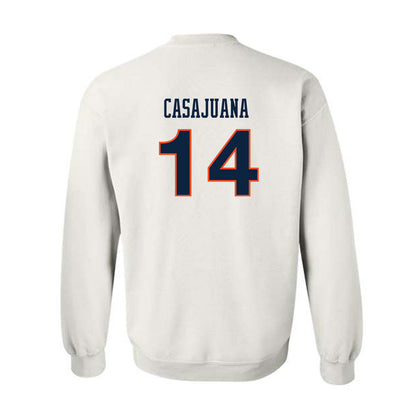 Auburn - NCAA Women's Soccer : Clara Casajuana - Replica Shersey Crewneck Sweatshirt-1