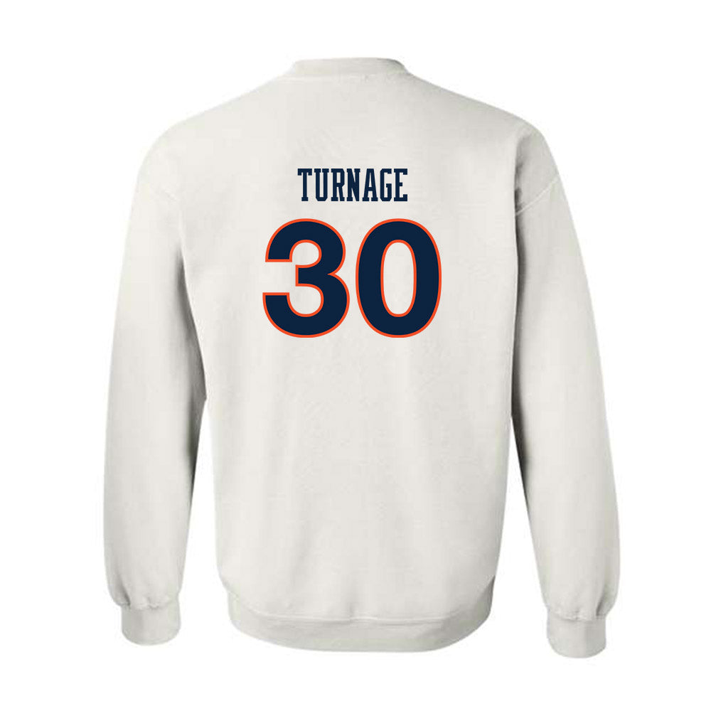 Auburn - NCAA Women's Soccer : Tahirah Turnage - Replica Shersey Crewneck Sweatshirt-1
