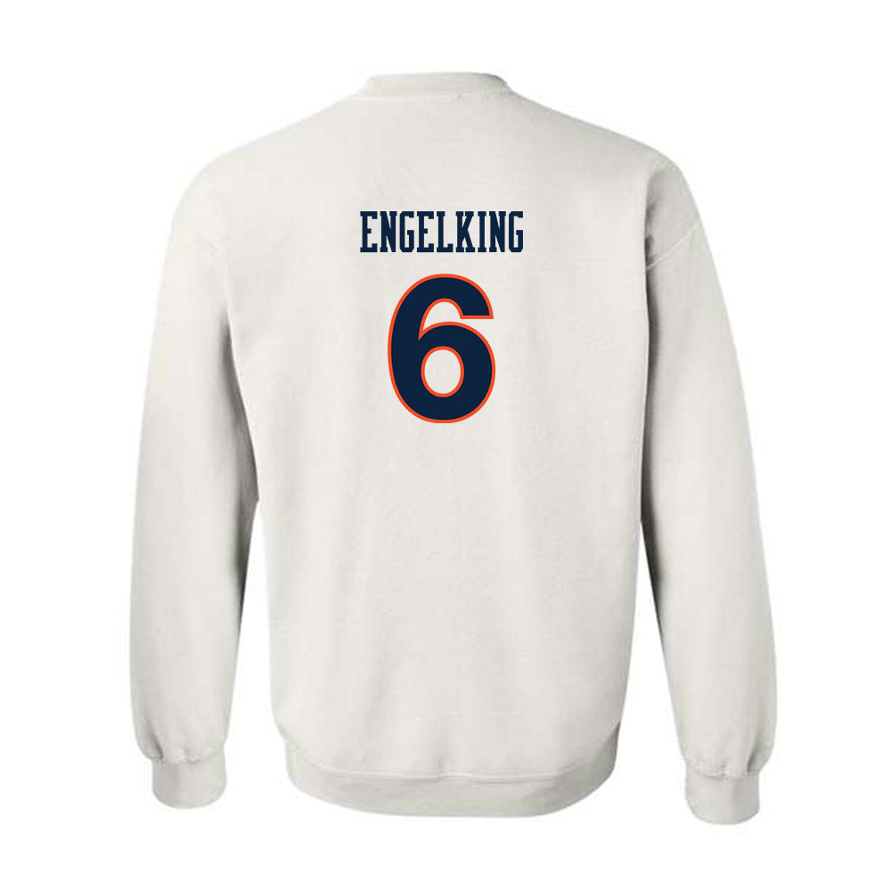 Auburn - NCAA Women's Soccer : Holly Engelking - Replica Shersey Crewneck Sweatshirt-1