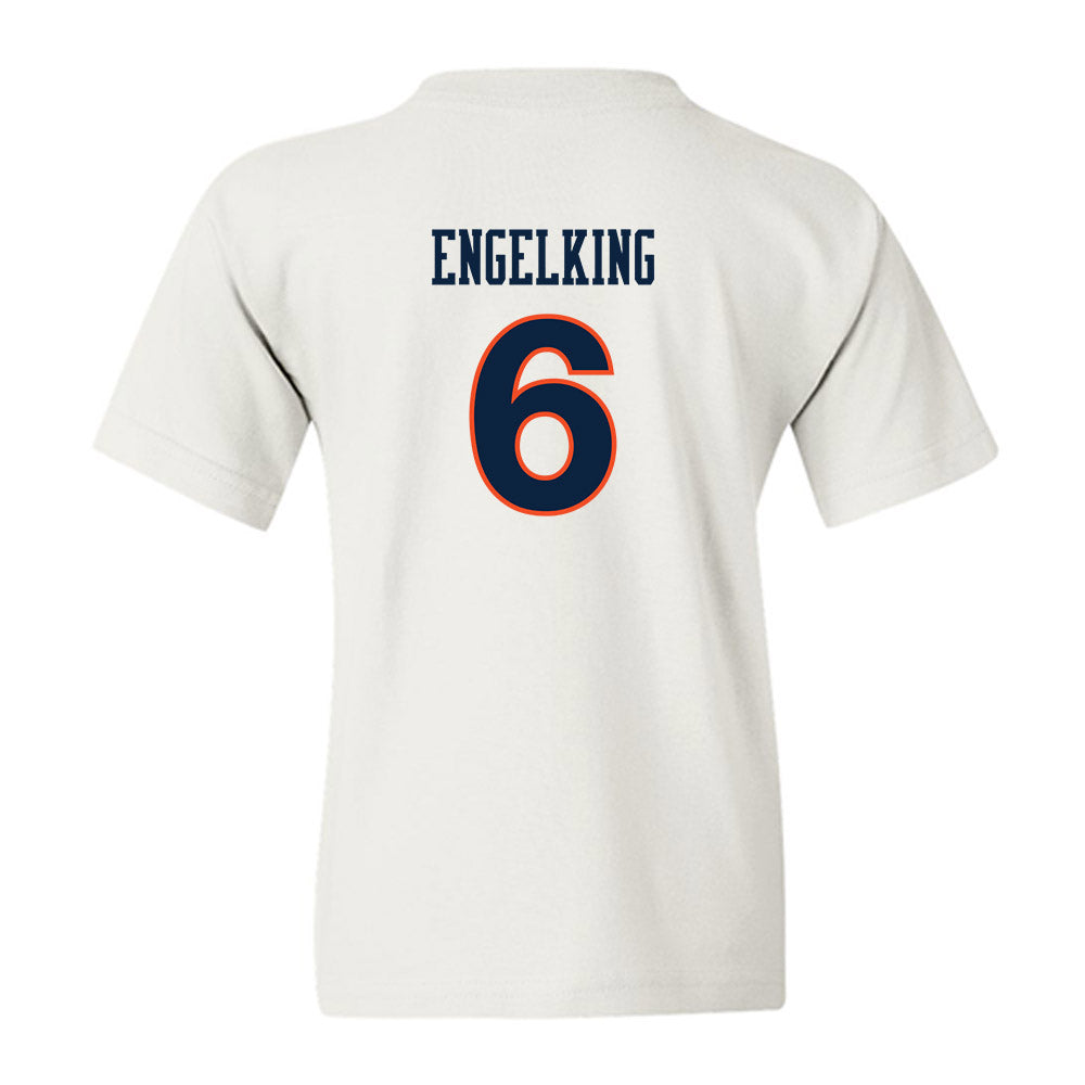 Auburn - NCAA Women's Soccer : Holly Engelking - Replica Shersey Youth T-Shirt-1