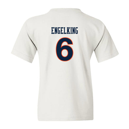 Auburn - NCAA Women's Soccer : Holly Engelking - Replica Shersey Youth T-Shirt-1
