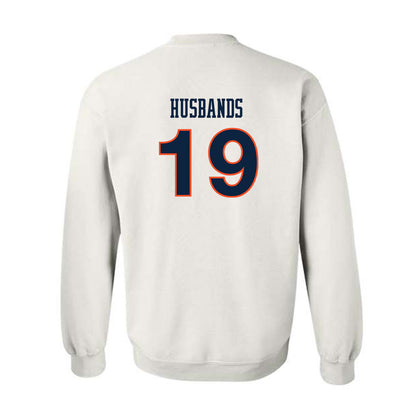 Auburn - NCAA Women's Soccer : Kennedy Husbands - Replica Shersey Crewneck Sweatshirt-1