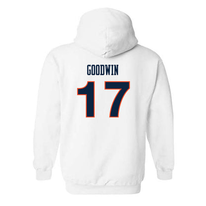 Auburn - NCAA Women's Soccer : Allison Goodwin - Replica Shersey Hooded Sweatshirt-1