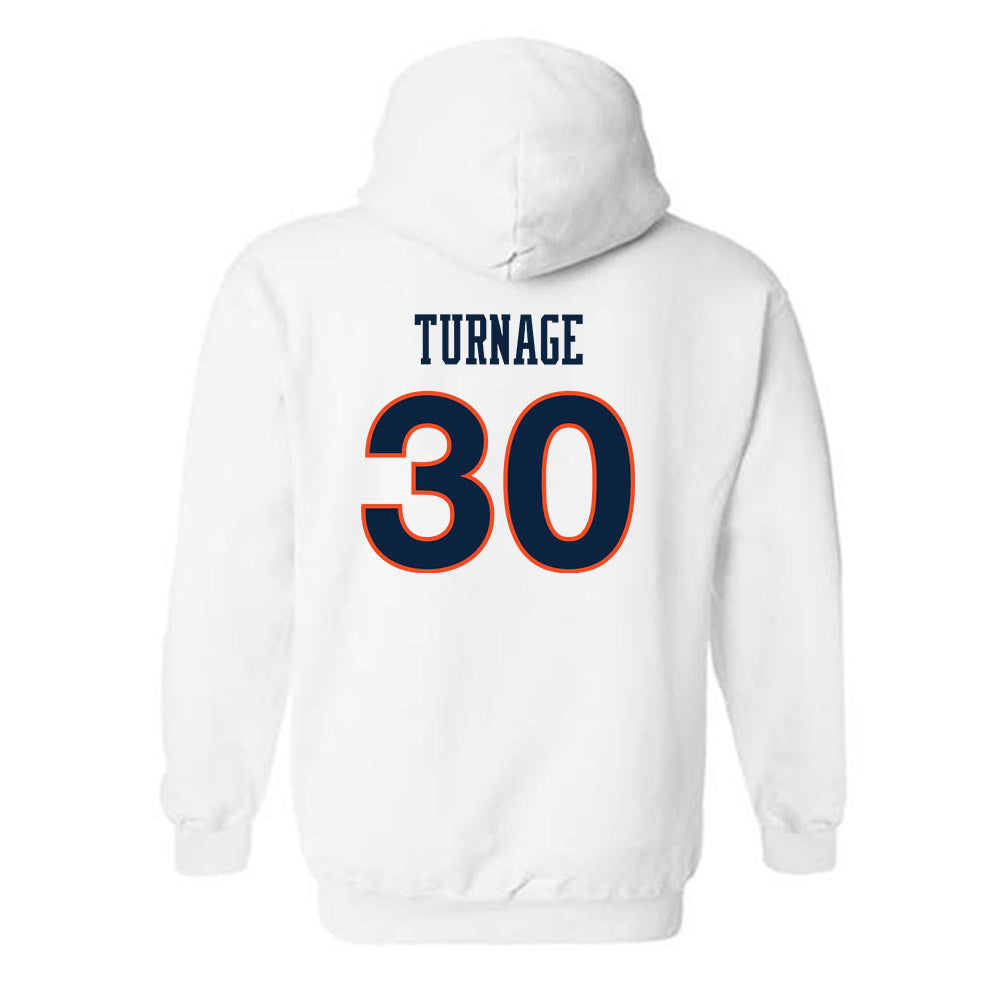 Auburn - NCAA Women's Soccer : Tahirah Turnage - Replica Shersey Hooded Sweatshirt-1