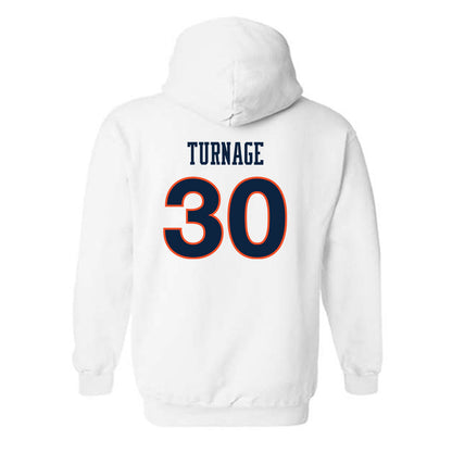 Auburn - NCAA Women's Soccer : Tahirah Turnage - Replica Shersey Hooded Sweatshirt-1